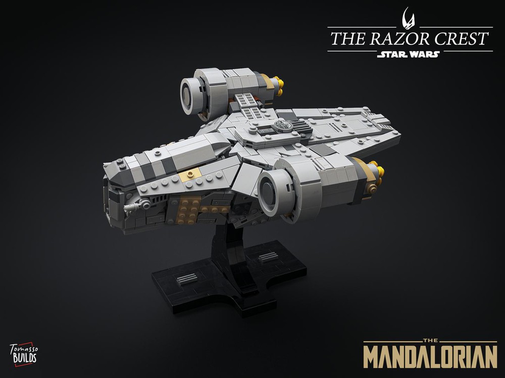 LEGO Millennium Falcon Alt Builds By Tamás Borján