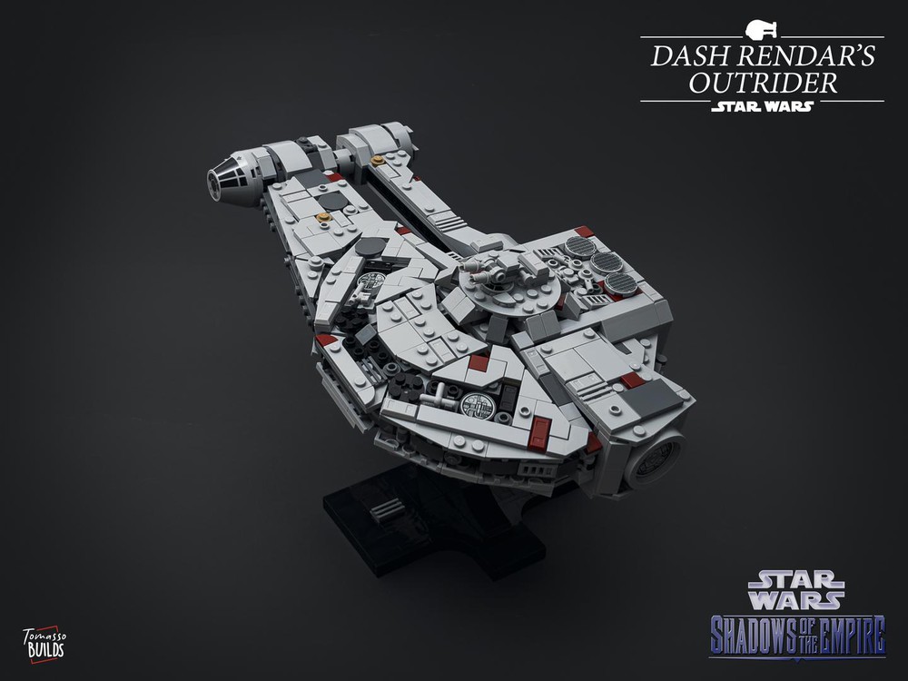 LEGO Millennium Falcon Alt Builds By Tamás Borján