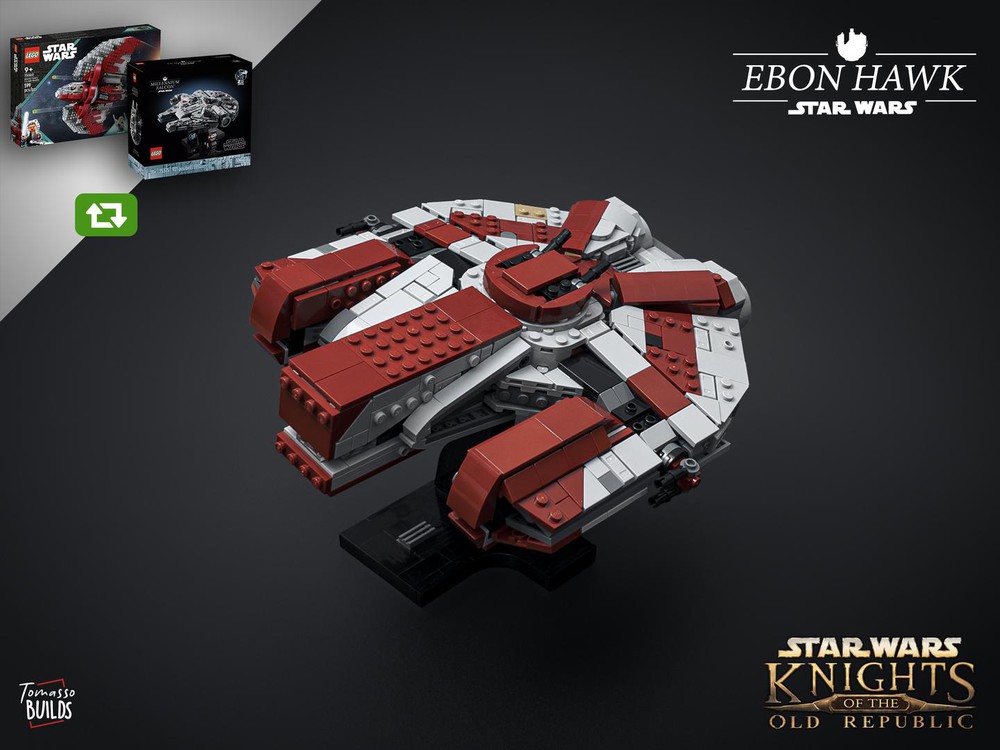 LEGO Millennium Falcon Alt Builds By Tamás Borján