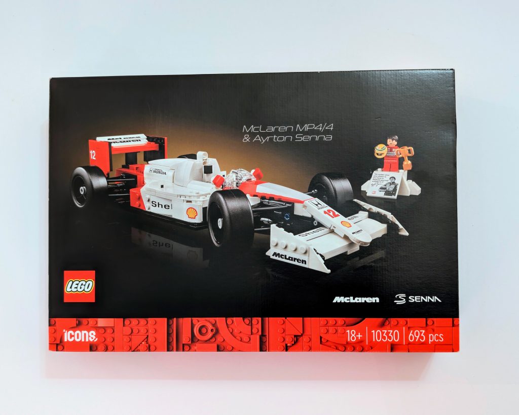 LEGO McLaren MP4/4 box art