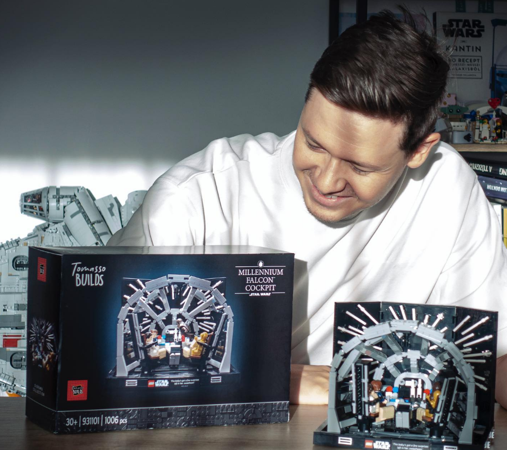 LEGO Millennium Falcon Alt Builds designer Tamás Borján