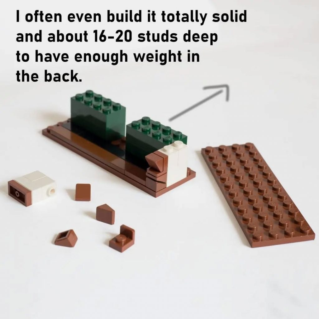 How to Build LEGO Tudor Walls