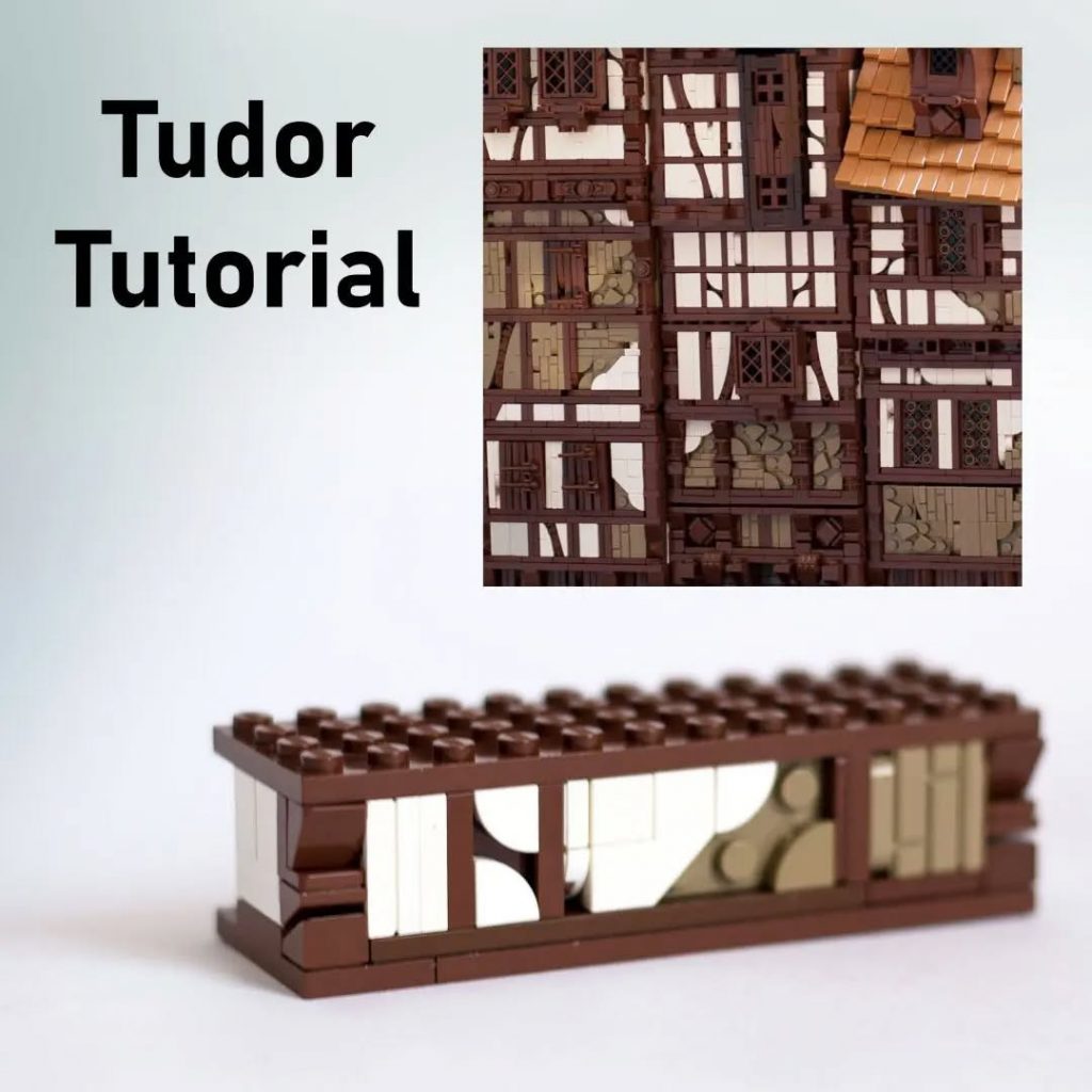 How to Build LEGO Tudor Walls
