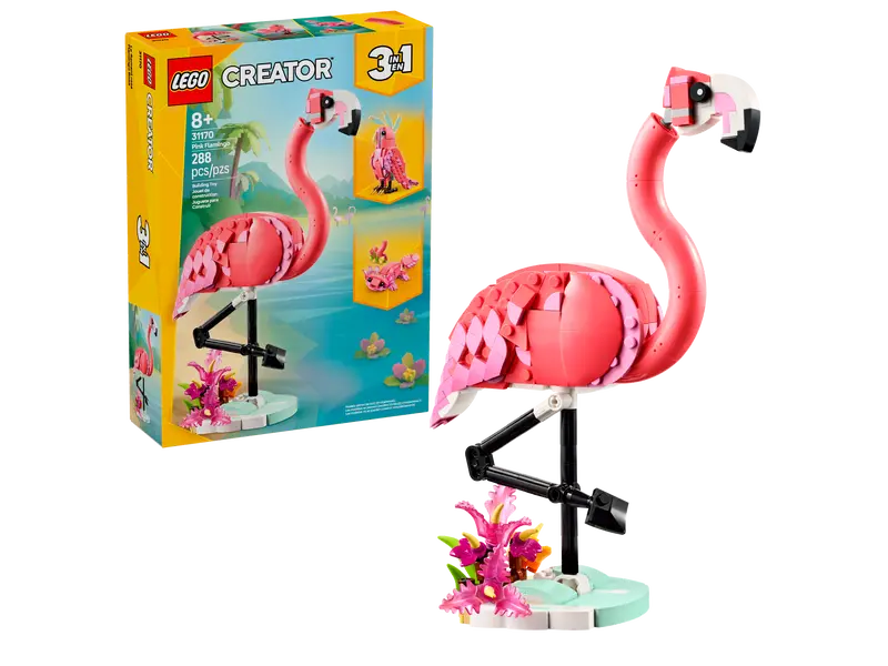 LEGO 3-in-1 Pink Flamingo - First Impressions