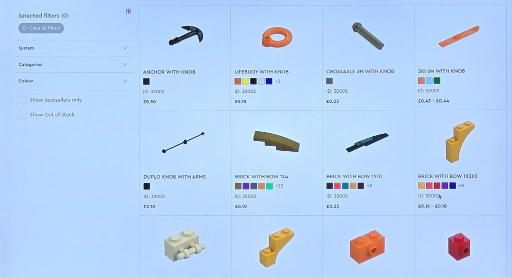 New LEGO Pick a Brick Features