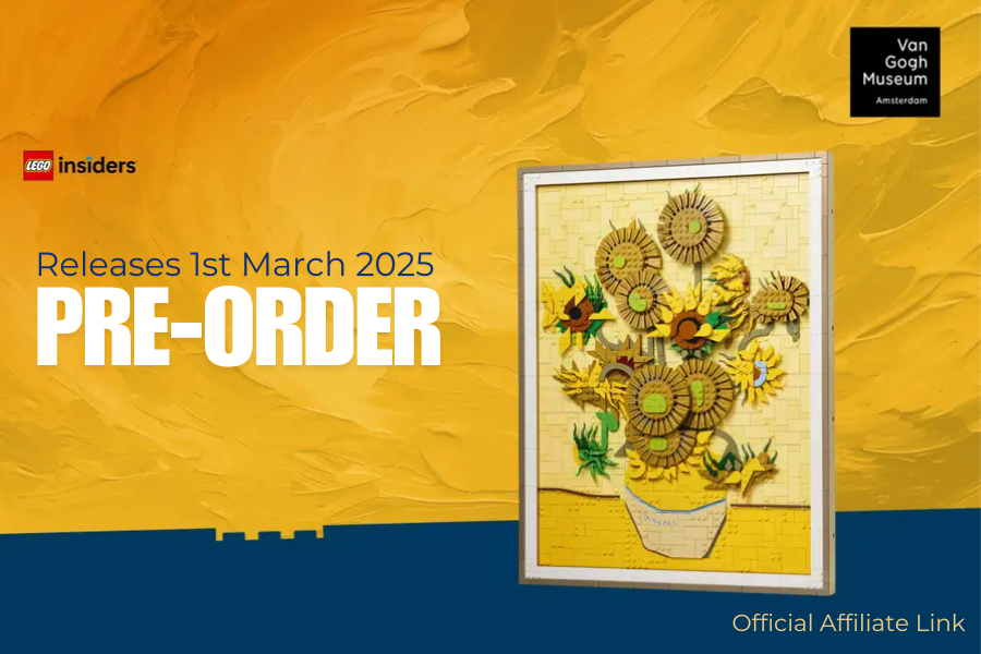 LEGO Van Gogh Sunflowers Pre-Order