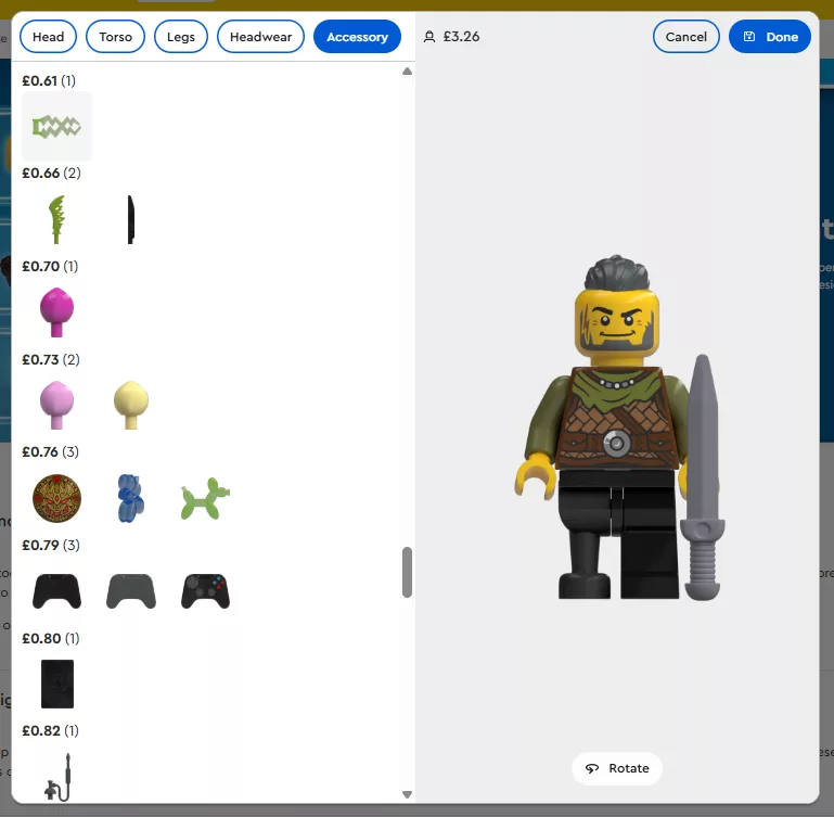 LEGO News Crete a Minifigure