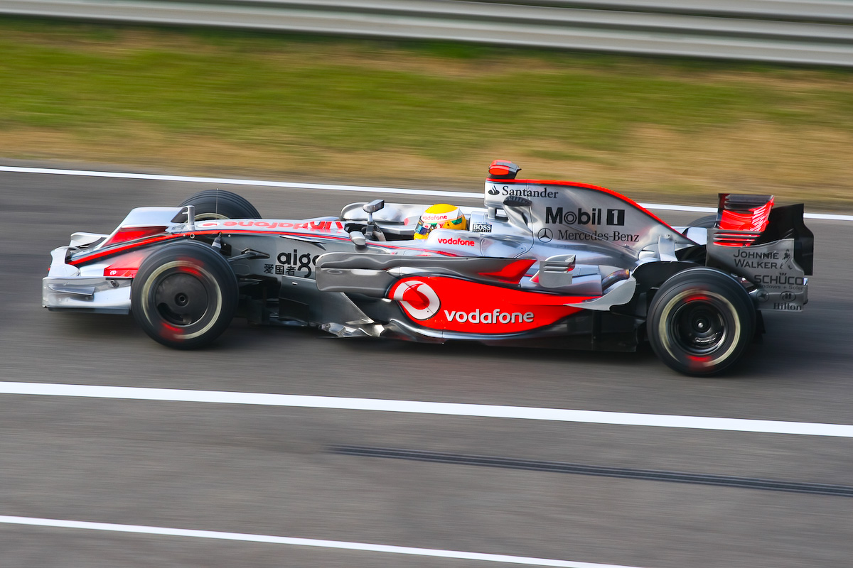 Lewis Hamilton’s McLaren-Mercedes MP4-23